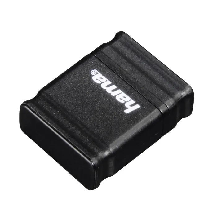 USB памет HAMA Smartly, 64GB, Черен цвят