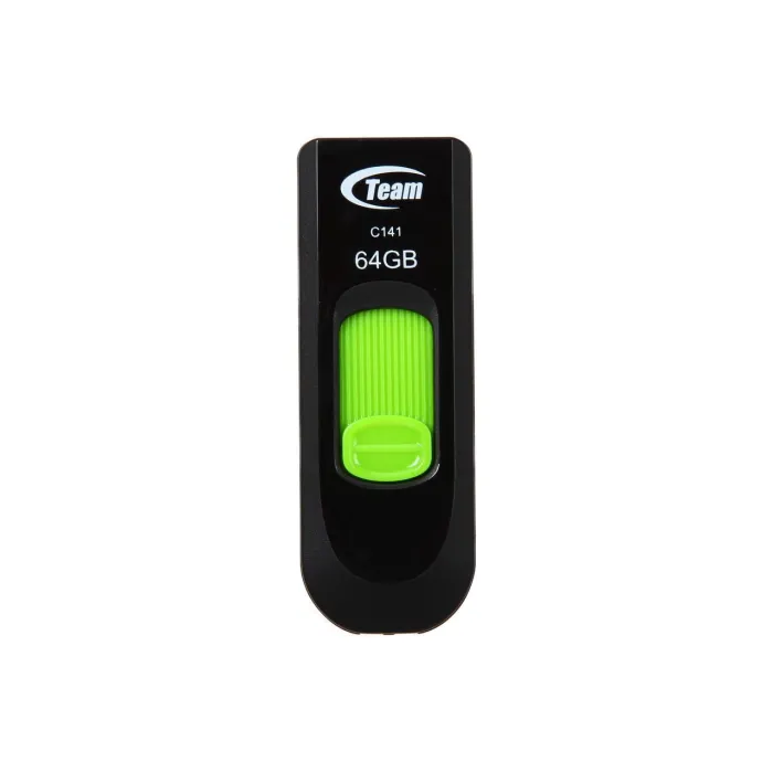 USB памет TEAMGROUP C141, 64GB, USB 2.0, зелена