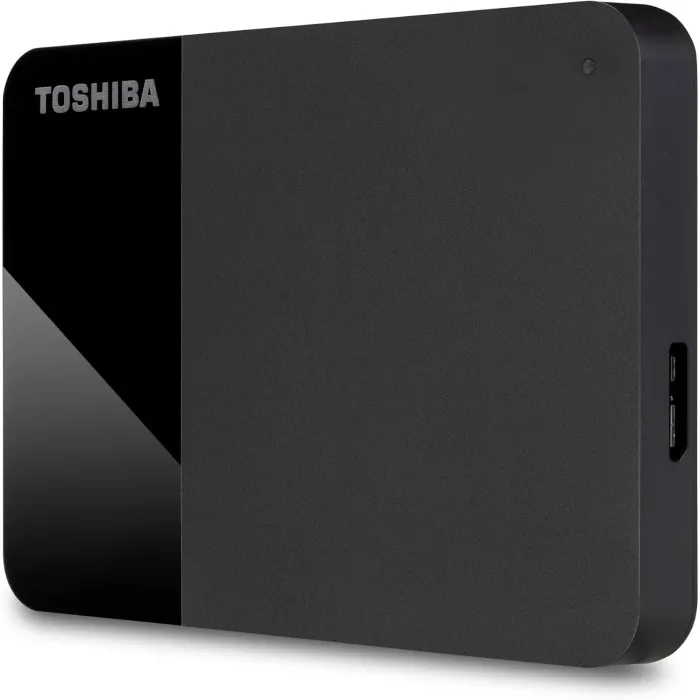Външен твърд диск TOSHIBA Canvio Ready 2020, 1 TB, 2.5", USB 3.2 Gen 1, до 5 Gbps, черен