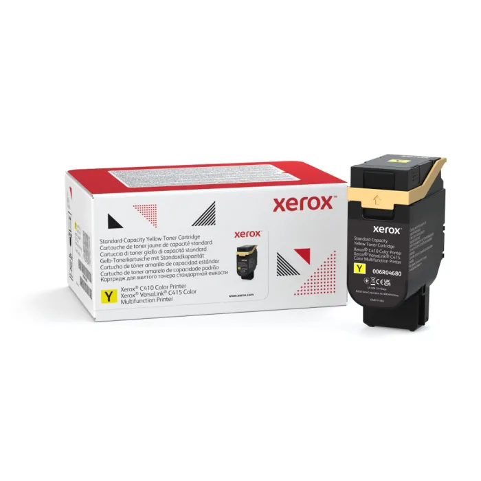 Xerox 006R04680 Yellow тонер касета, Standard Capacity, C410/C415, 2000 стр.