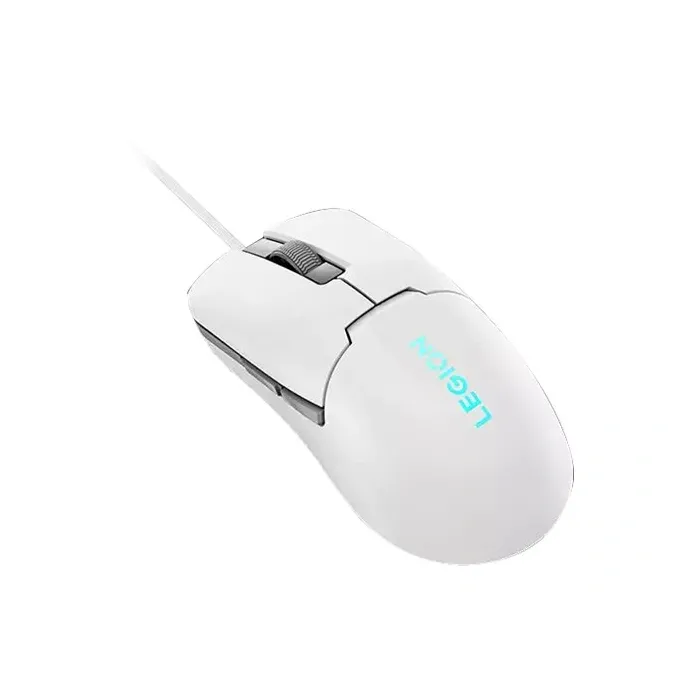 Жична геймърска мишка Lenovo Legion M300s RGB Gaming Mouse, оптичен PixArt 3327 сензор, до 8000 DPI, 6 програмируеми бутона, 1000 Hz, RGB подсветка, 57 g