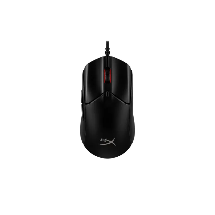 Жична гейминг мишка HyperX Pulsefire Haste 2 Wired Black, до 26000 DPI, polling rate до 8000Hz, 52g, 6 бутона, Per-LED RGB осветление